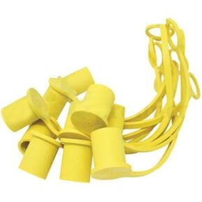 Replacement for fits A-5209-4M-YE-P-AI Yellow Dust Cap, 1/2" (10 pkg)