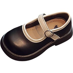 Toddler Girls Mary Jane Dress Shoes Flower Girl Shoes Little Girls School Oxford Flats for Wedding Party Shoes
