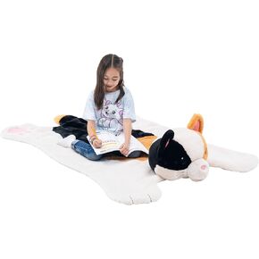 Plush Plushierugs - سجادة حيوانية لغرفة الأطفال ، حضانة رقيقة وسجاد للأطفال من أجل غرفة اللعب - الحيوانات الكبيرة المحشوة بسملة غير منتظمة تعمل بشكل رائع مثل ديكور حضانة الغابات (ديناصور) in Kuwait