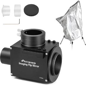 Astromania Protective Telescope Cover, 30.1" - Bundle with - 1.25" Astrophotography Flip Mirror