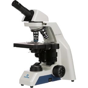 مجهر مركب EXC-121-رأس أحادي ، 40-1000X التكبير ، أهداف Achromat ، المرحلة الميكانيكية