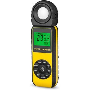 Spectrometer/Illuminance Handheld Ambient Temperature Meter Up to 300 000 Lux Illuminance Meter Lumu Light Meter