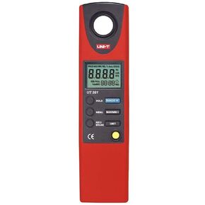 UNI-T Uni-Trend Illuminometers UT381 UT382 Digital Lux Meter Illuminometers Measurement Data Hold Auto Range LUX/FC Luminometer Photometer(UT381)
