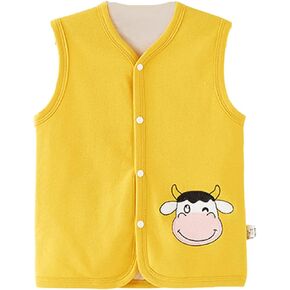 Toddler Baby Girl Boy Vest Fall Winter Clothes Sherp𝐚 Sleeveless Waistcoat Outerwear Kids Corduroy