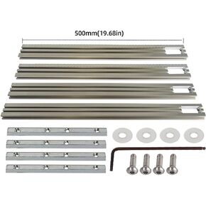 منشار المسار ، دليل تتبع Universal Track Saw Guide Track Saw Square Guide Rail Laining Set لأدوات النجارة DIY (النوع B)