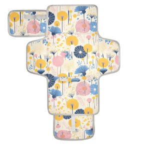 Reusable Changing Table Pads with Tissue Pocket Waterproof Changing pad for Baby for Moms, Dads Colorful Dandelion Flower Modern Scandinavian Style