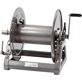 Hannay Reels 1520-17-18, Series 1500, Hand Crank Rewind Hose Reel, 1/2" x 175' Hose Capacity, 3000 PSI