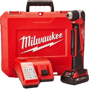 Milwaukee Electric Tool 2615-21CT Right Angle Cordless Drill Kit, 18 V, Li-Ion, 3/8" Single Sleeve Chuck