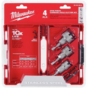 Milwaukee 49-22-8610 مجموعة من قطع الكربريد المكونة من قطعة واحدة