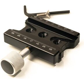 3.25 Inch Jaw Length Clamp for Arca Swiss Type Plates and Mounts. Made in U.S.A