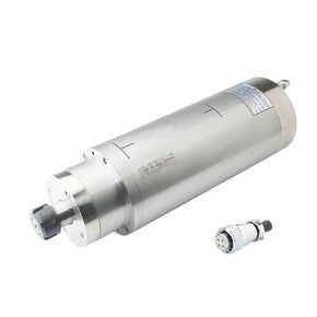 Engraving GDK125-18-24Z/7.5kw Spindle Motor 220V/380V Water Cooling 6 Pole Constant Torque 125mm ER25 Chuck For CNC Router Engraving Accessories(7.5kw 380V)