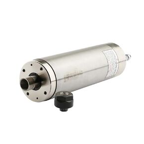 Engraving GDK80-24Z-2.2KW Spindle Motor 220V/380V Water Cooled Spindle ER20 Constant Torque Motor for CNC Router Metal Milling Accessories(2.2kw ER20 220V)