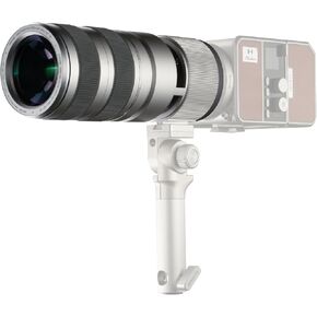 Optical Light Lens with GOBO, Designed for Harlowe Pro Series Lights, Bowens Mount Optical Snoot, 50mm Lens with 14 Effect Plates, Focusable Projector for Photography and Filmmaking