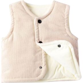 Kids Child Toddler Baby Boys Girls Sleeveless Winter Coats Jacket Vest Outer Outwear Boy Winter Coat Size 14