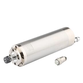 Engraving 62-24Z/0.8kw Water-Cooled Spindle Milling ER11 220v Spindle Ceramic Ball Bearing for CNC Router Metal Milling Tool Accessories(0.8kw 700Hz 42000rpm)