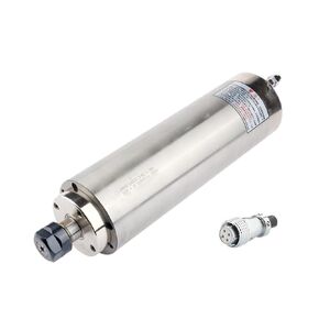 Engraving 2.2kw ER20 Water Cooling Spindle Motor 220V/380V Metal Milling Spindle 4 Bearings 85mm For CNC Router Engraving Accessories(2.2kw 220V)