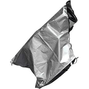 Astronomical Telescope Dust Cover Telescope Outdoor Sun Protection Anti-Dew Light Damage Eclipse Observation Hood, silver