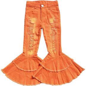P0271 yawoo Orange Girl Jeans