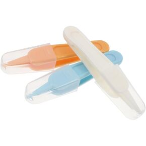 3Pcs Cleaning Clips Safe Nose Ear Navel Tweezers for Boy Girl Durable Easy to Use for Boys and Essential Care Tool