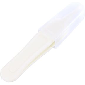 SUPVOX Baby Nose Cleaning Accessories Safe Plastic Tweezers Rounded Tips for Infants Ear and Navel