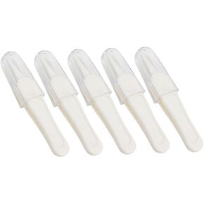 Baby Care Tweezers 5pcs Set Soft Round Tips for Cleaning Baby's Nose and Ears Safe and Convenient
