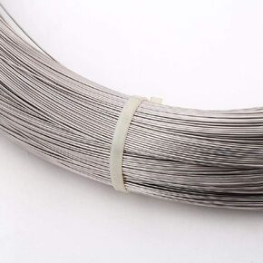 Spring Steel Wire 304 Stainless Steel Spring Wire 0.4/0.5/0.6/0.7/0.8/1/1.2/1.5/1.8/2mm(3 Meters,2mm)