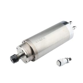 Engraving 3.2KW 220V/380V Water Cooling Spindle Motor 4 Bearings ER20 Φ100x265 for CNC Router Woodworking Engraving Milling Machine Accessories(3.2kw ER20 220V)