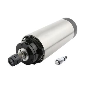 نقش 1.5 كيلو واط 220V/380V محرك المغزل المبرد بالهواء ER16 24000 دورة في الدقيقة محرك المغزل الخشبي لملحقات نقش جهاز التوجيه CNC (1.5KW ER16 220V)