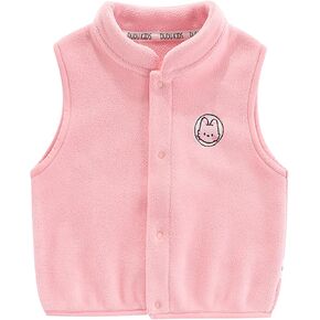 Kids Toddler Baby Boys Girls Sleeveless Coat Button Down Outwear Warm Waistcoat Vest Jacket Infant Fall Winter Outfit