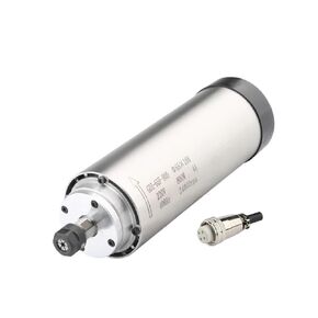 Engraving 65F-800W ER11 65MM Air-Cooled Spindle Motor 24000rpm 220v/380V AC Spindle For CNC Router Engraving Drill Press Accessories(800W 220V)