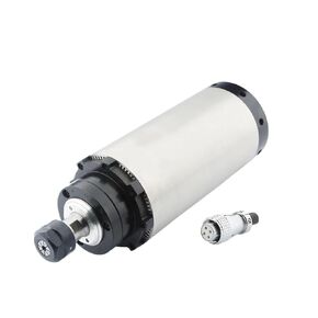 Engraving CNC Milling Spindle Motor 3.0kw ER20 220V 380V Air Cooled Spindle Motor D=80mm 4 Bearings For CNC Router Woodworking Carving Accessories(3.0kw 380V)