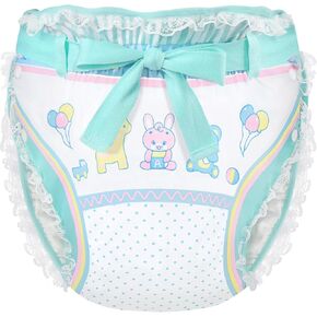 Littleforbig Silky Adult Ribbon Omutsu Diaper Wrap Cover Washable Adjustable Reusable Waterproof - Baby Parade L