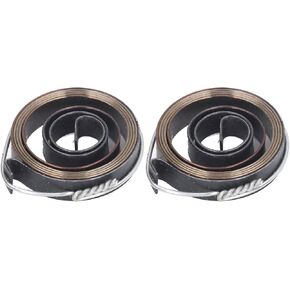 Drill Press Return Spring, Quill Spring Feed Return Coil Spring Assembly, 8mm Width 35mm Outer Diameter for Lathe Bench Drills, 2PCS