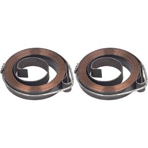 Drill Press Return Spring, 2Pcs Spring steel Drill Press Fence Spring Accessory, Feed Return Coil Spring Assembly for Bench Drill