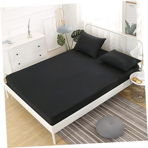 PRETYZOOM Pure Mattress Protector Waterproof Piss Mat Cover Machine Washable Dry Night Sleep (Size 8) in Kuwait