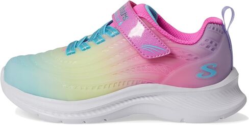 حذاء رياضي Skechers Kids Girls Jumpsters 2.0-Blurred Dream، تركواز/متعدد، 12 طفل صغير in Saudi Arabia
