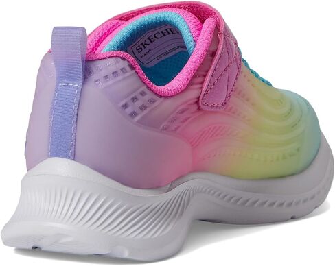 حذاء رياضي Skechers Kids Girls Jumpsters 2.0-Blurred Dream، تركواز/متعدد، 12 طفل صغير in Saudi Arabia