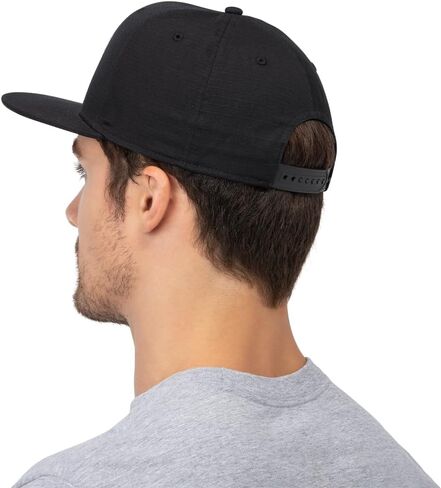 Costa Del Mar mens Isla Flat Brim Snapback Cap, Black, One Size US in Saudi Arabia
