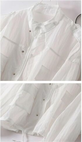 Lady Korean Sun Protection Clothing Coat Women UV-Proof Thin Loose Female Pocket Windbreaker Jacket in Saudi Arabia