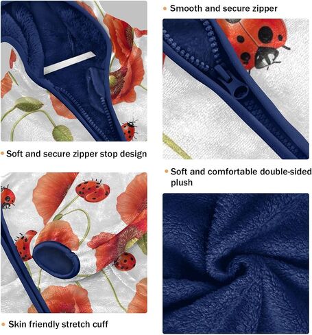 CHIFIGNO Girls Boys Fleece Hoody Jacket Kids Hoodies Toddler Boy Winter Clothes for Toddler Kids with Pockets in Kuwait