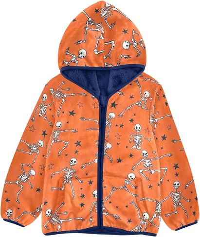 CHIFIGNO Girls Boys Fleece Jacket Kids Jacket with Pockets Boys Clothes for Toddler and Kids in Saudi Arabia
