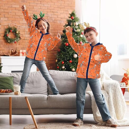 CHIFIGNO Girls Boys Fleece Jacket Kids Jacket with Pockets Boys Clothes for Toddler and Kids in Saudi Arabia