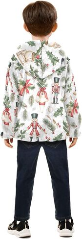 CHIFIGNO Girls Boys Zip up Hoodie Printed Boys Jackets Toddler Boy Fall Clothes with Pockets for Toddler and Kids in Saudi Arabia