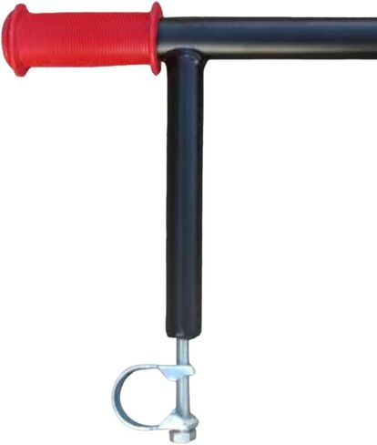 Stroller Handle Extender, Universal Stroller Extension, Armrest Sturdy Handlebars Extender Metal for Trolley Baby Carriages, red 32mm in Kuwait