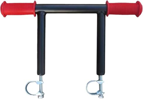 Stroller Handle Extender, Universal Stroller Extension, Armrest Sturdy Handlebars Extender Metal for Trolley Baby Carriages, red 32mm in Kuwait