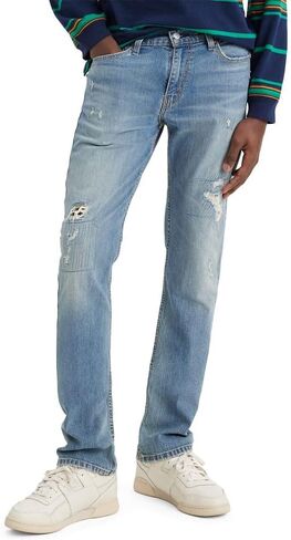 بنطال جينز Levi's الرجالي 511 ذو المقاس النحيف القابل للتمدد، (جديد) بيوتر in Saudi Arabia