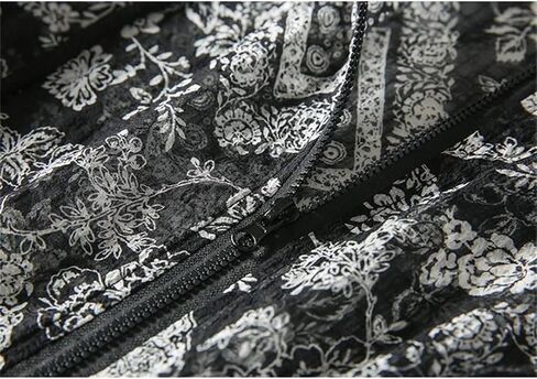Women Printing Large Size Thin Sunscreen Clothing Jacket Summer Cardigan Loose Sunscreens Coat in Saudi Arabia