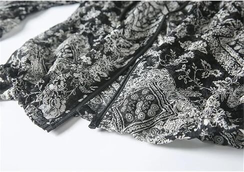 Women Printing Large Size Thin Sunscreen Clothing Jacket Summer Cardigan Loose Sunscreens Coat in Saudi Arabia