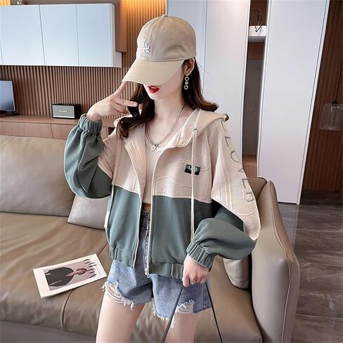 Women's Spring And Autumn Versatile Coat Appear Thin Temperament Hoodies Ladies Coat Tops in Saudi Arabia