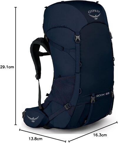 Osprey Rook 50L Men's Backpacking Backpack, Midnight Blue, One Size in Saudi Arabia